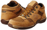 Woodland Men's Camel Leather Sneakers - 9 UK/India (43 EU)