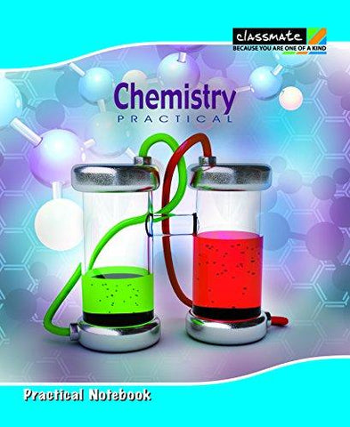 Classmate Practical Notebook - Chemistry, Hard Cover, 116 Pages, 265x215mm - Pack of 6 - NEIGHBOUR JOY