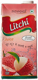 Patanjali Litchi Juice Tetra Pack, 1L - NEIGHBOUR JOY