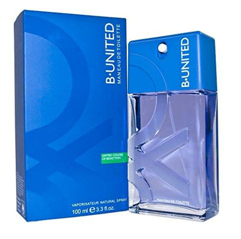 Benetton B United Eau De Toilette Spray for Men, 100ml