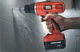 Black and Decker EPC12K2 12-Volts Cordless Drill (Orange) - NEIGHBOUR JOY