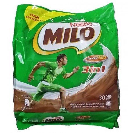 Nestle Milo Activ-Go Chocolate Malt Drink Bag, 30pkt*33g, 990g - NEIGHBOUR JOY