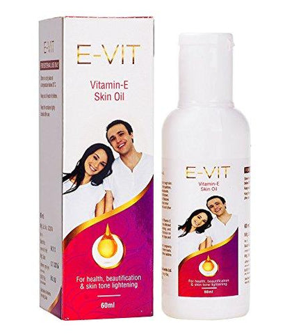 Healthvit E-VIT Vitamin E Skin Oil, 60ml (Pack of 3)