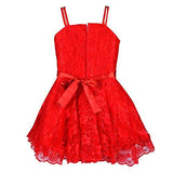 Wish Karo Baby Girls Frock Dress (fr104rd-12-18 Mths_Red_12 - 18 Months)