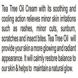 Healthvit Bath and Body Tea Tree Cream, 50g