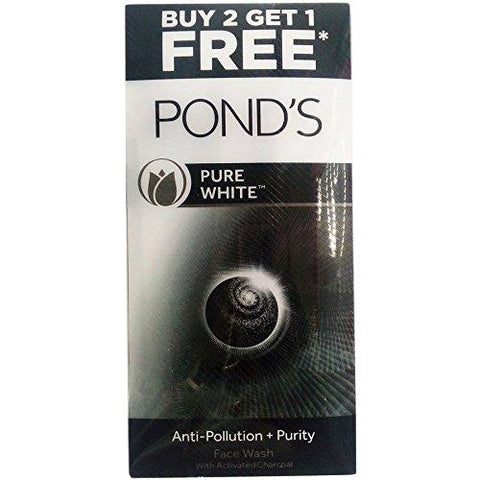 Pond’s Face Wash - Pure White, (2+1) x 100g Pack