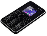 Kechaoda K116 1.44 inch QQVGA Display Slim Card Size GSM Single SIM Keypad Mobile (Black)