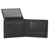 WildHorn Pure Luxuries Genuine 8 card Black Men's Leather Wallet