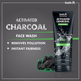 Healthvit Activated Charcoal Facewash, 100ml