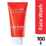 Lakme Strawberry Creme Face Wash 100 g