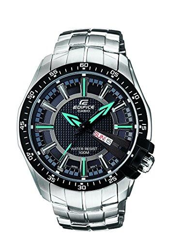 Casio Edifice Analog Black Dial Men's Watch - EF-130D-1A2VDF (ED417) - NEIGHBOUR JOY