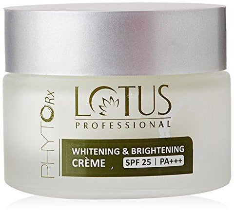 Lotus Professional PhytoRx Whitening & Brightening Crème SPF25 PA+++, 50g