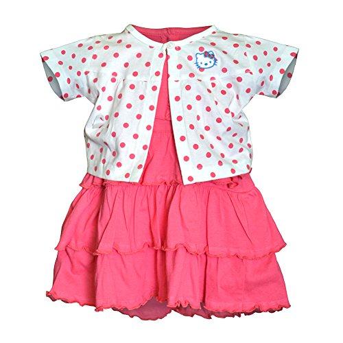 Orange and Orchid Baby Girls Cotton Frock (Pink, 6-12 Months) - NEIGHBOUR JOY