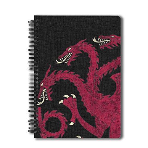 Redwolf Official "Game Of Thrones " - Targaryen - Notebook , licensed by HBO (Home Of Box Office) , USA - NEIGHBOUR JOY