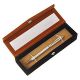 Jewel Fuel Swarovski Studded Silver Pen With Velvet Gift Box - NEIGHBOUR JOY