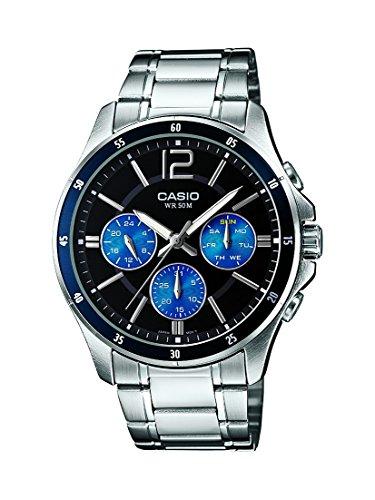 Casio Enticer Analog Black Dial Men's Watch - MTP-1374D-2AVDF(A950) - NEIGHBOUR JOY