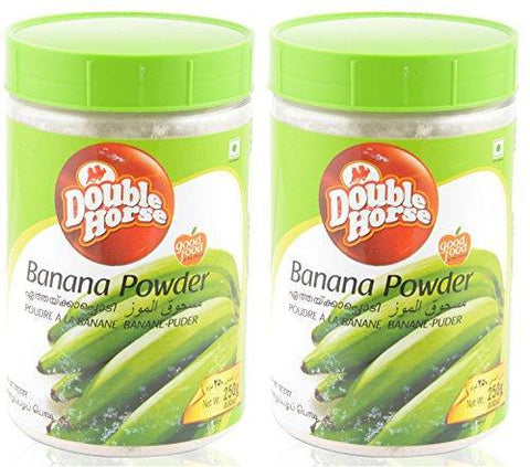 Double Horse Banana Powder (250 grams, Pack of 2) - NEIGHBOUR JOY