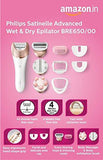 Philips BRE650/00 Satinelle Advanced Wet and Dry Epilator