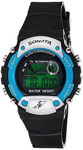 Sonata digital grey dial men's clearance watch