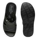 Paragon Men Black Formal Sandal - NEIGHBOUR JOY