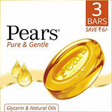 Pears Pure & Gentle Soap Bar 3x125 g