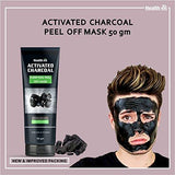 Healthvit Activated Charcoal Purifying Peel off Mask, 50g