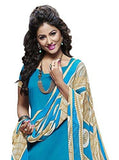 EthnicJunction Women's Cotton Dress Material for Women Patiala Style Unstitched (EJ1097-101_Sky Blue) - NEIGHBOUR JOY