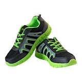 Action Shoes Women's Black-Green Running Shoes - 5 UK/India (37 EU)(454-BLACK-GREEN) - NEIGHBOUR JOY