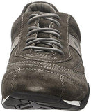 Woodland Men's Dark Grey Leather Sneakers - 9 UK/India (43 EU)