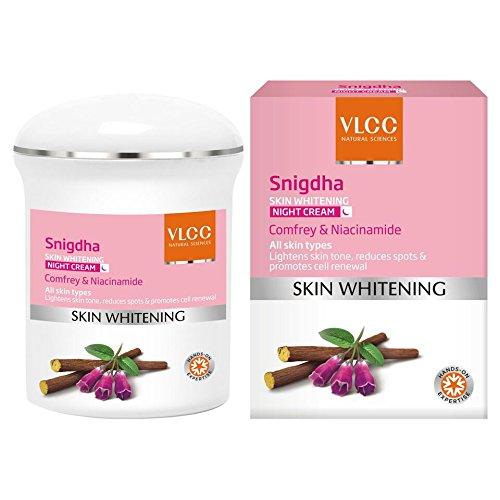 VLCC Snigdha Skin Whitening Night Cream, 50g