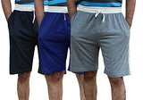 ELK Mens's Cotton Shorts Trouser Clothing 3 Color Set Combo - NEIGHBOUR JOY