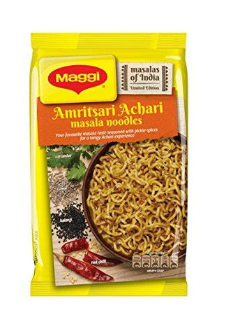 Maggi Amritsari Achari Masala Noodles, 73g (Pack of 6) - NEIGHBOUR JOY