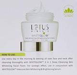 Lotus Herbals Whiteglow Skin Whitening and Brightening Gel Creme, 60g (Set of 2)