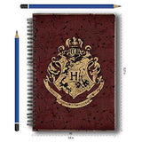 Mc Sid Razz Official "Harry Potter"-Hogwarts House Crest 1, Notebook Licensed by Warner Bros , Usa - NEIGHBOUR JOY