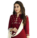 Jashvi Creation Women's Georgette Salwar Suit Dress Material (VOL-1 951_Red) - NEIGHBOUR JOY