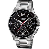 Casio Enticer Black Dial Men's Watch - MTP-1374D-1AVDF (A832) - NEIGHBOUR JOY