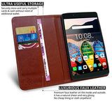 Ceego Luxuria Flip Cover for Lenovo Tab 3 730X Tablet (7 inch) (Walnut Brown) - NEIGHBOUR JOY