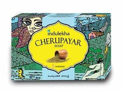 Indulekha Cherupayar Soap Properties Of Cherupyar (Green Gram) 75g