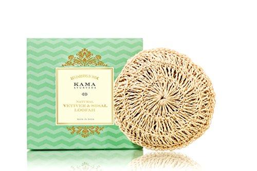 Kama Ayurveda Natural Vetiver and Sisal Loofah, 100% Natural, 25g