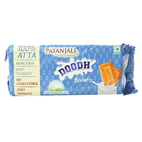 Patanjali Biscuits - Doodh, 100g Pack - NEIGHBOUR JOY