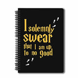 Mc Sid Razz Official " Harry Potter "- I solemnly swear , Notebook Licensed by Warner Bros , USA - NEIGHBOUR JOY