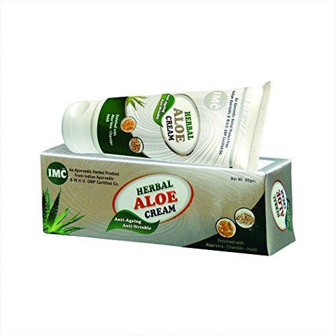 IMC Herbal Aloe Cream 60gm Pack of 5 - NEIGHBOUR JOY