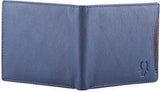 Wildhorn Blue Leather Men's Wallet