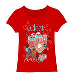 Kiddeo kids girls t shirts (pack of 5) (5-6 Years) - NEIGHBOUR JOY