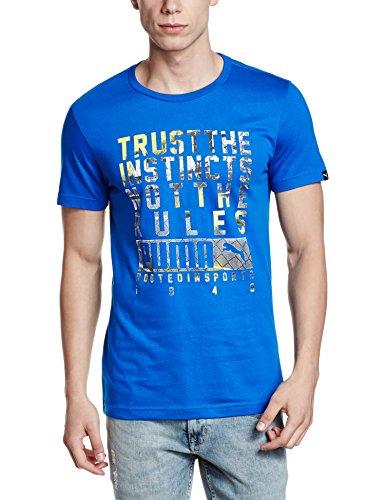 Puma Men's Round Neck Cotton T-Shirt