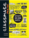 Classmate Premium 6 Subject Notebook - 203mm x 267mm, Soft Cover, 300 Pages, Single Line - NEIGHBOUR JOY