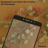 Annure Compatible with Xiaomi Mi Max 2 Tempered Glass Screen Protector(Black) - NEIGHBOUR JOY