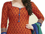 Miraan Unstitched Cotton Dress Material / Churidar Suit for Women | Party wear | Free Delivery - NEIGHBOUR JOY