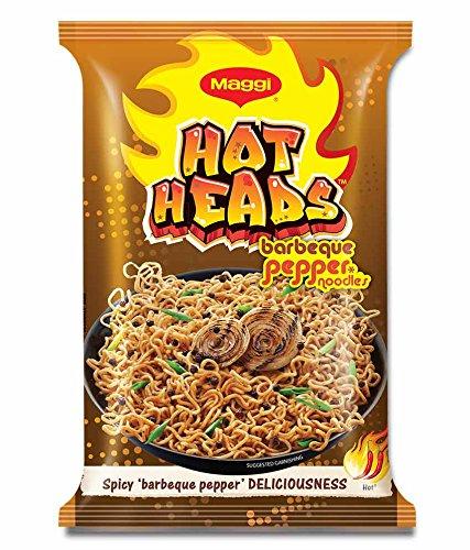 Maggi Hotheads Noodles, Barbeque Pepper, 71g (Pack of 10) - NEIGHBOUR JOY