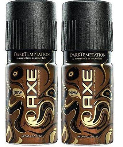 Axe Dark Temptation Deodorant Bodyspray, 150 ml (Pack of 2)